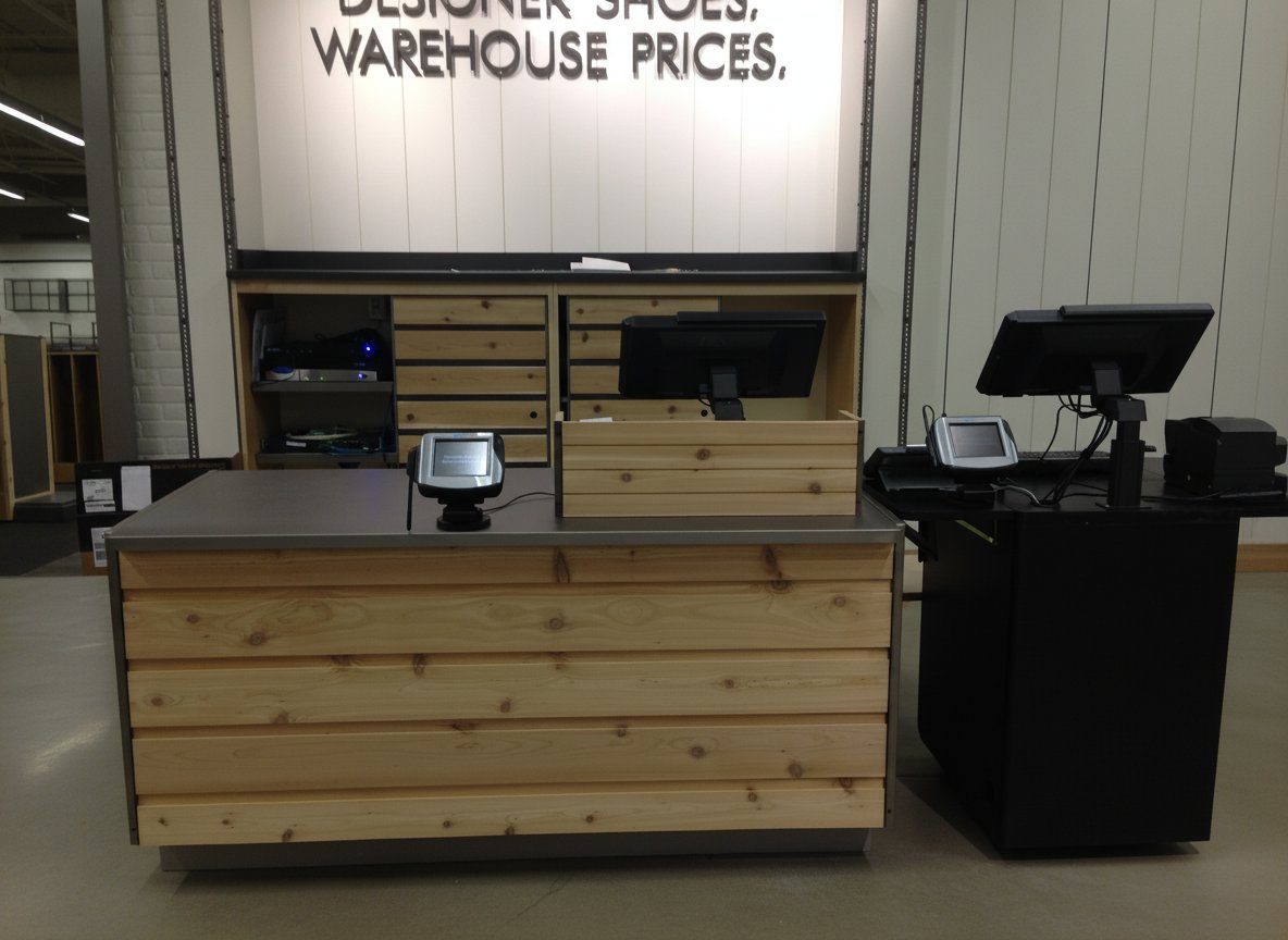 DSW interior, Ithaca, NY